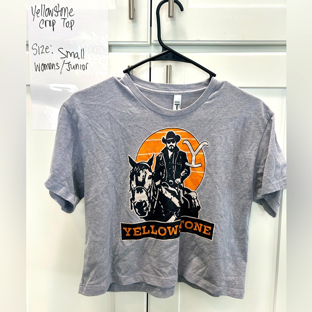 Yellowstone Crop Top SMALL
